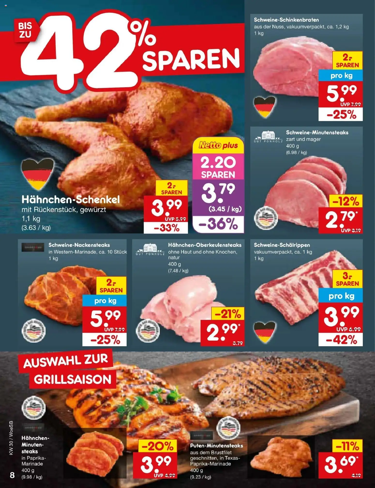 Netto Marken-Discount Prospekt Katzweiler – gültig ab 20.07.2026 | Seite: 12 | Produkte: Hahnchen, Hahnchenschenkel, Paprika