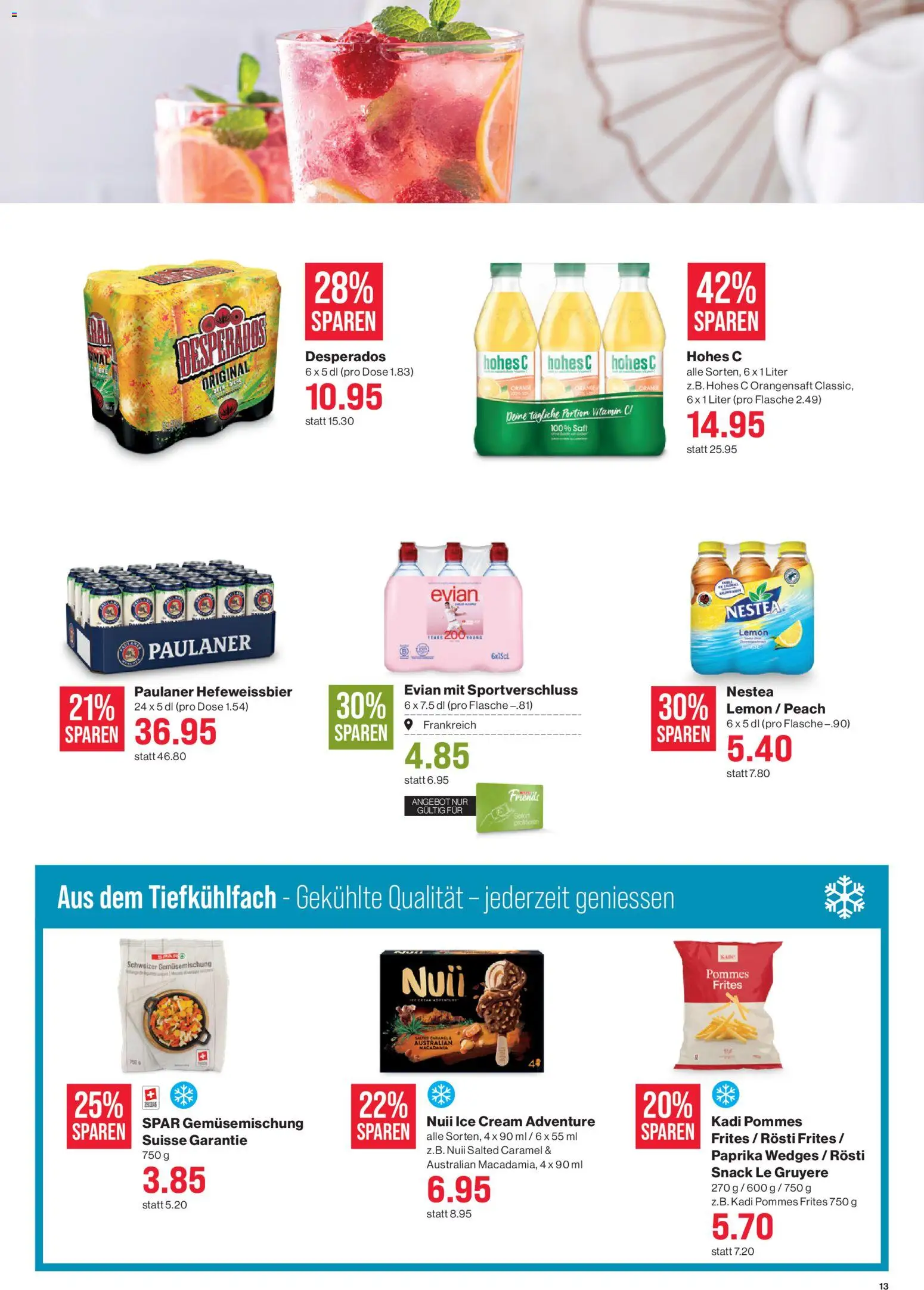 SPAR aktionen – gültig ab 27.08.2026 | Seite: 13