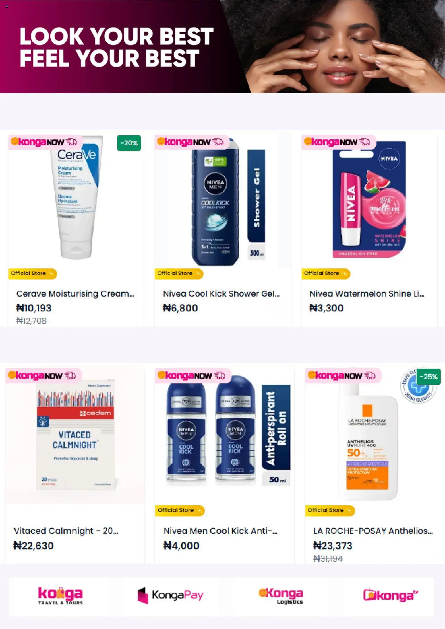 Konga Catalogue valid from 28/09/2026 | Page: 6 | Products: Watermelon, Cream, Oil, Shower