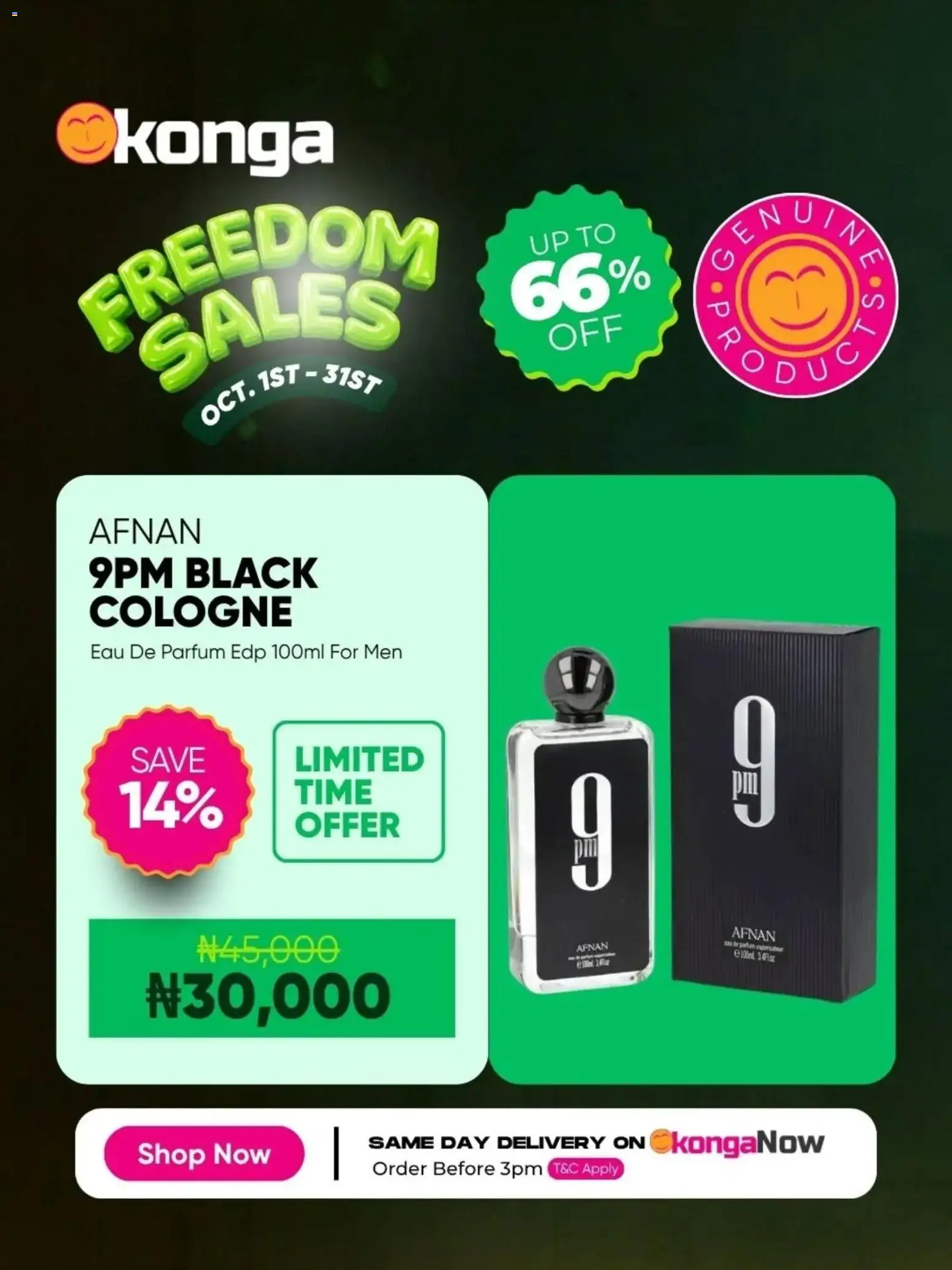 Konga Catalogue valid from 01/10/2026 | Page: 6 | Products: Watermelon, Oil, Antiperspirant, Shower