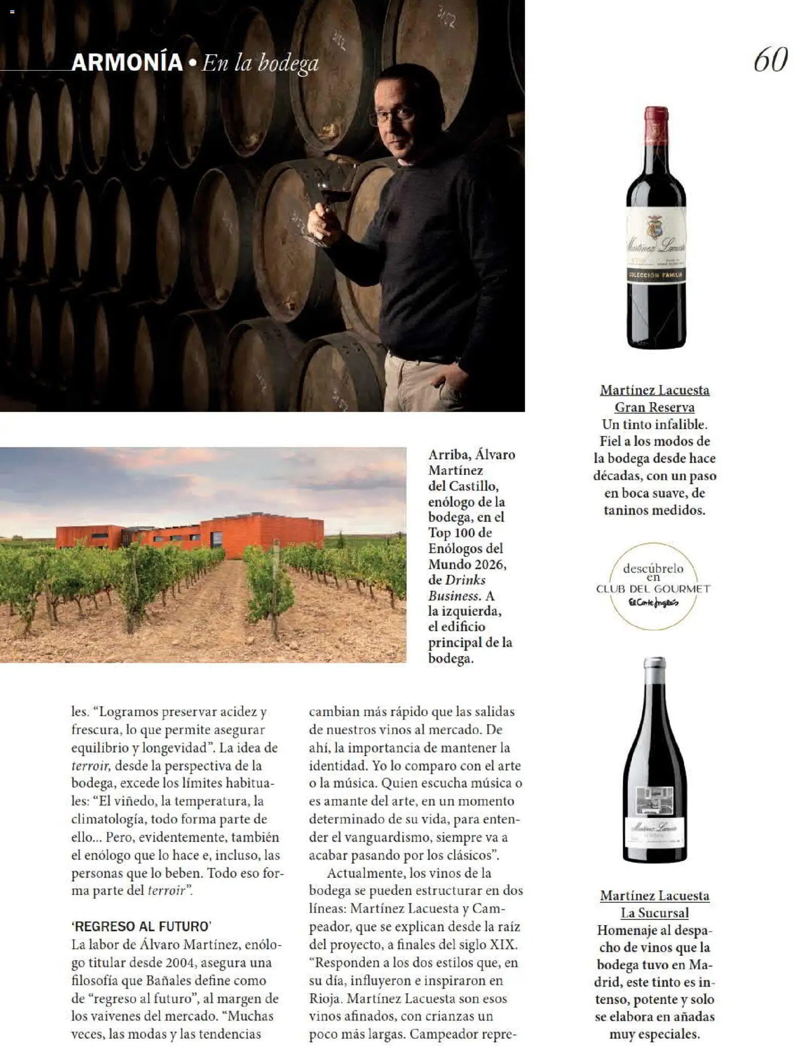 El Corte Inglés Gourmet Magazine │ válido desde el 01/10/2026 | Página: 60