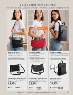 Vista previa Mochila My Everyday, PU, poliéster. Aprox. 29,5 x 11,5 x 32 cm. válido desde el 01.05.2026 | Página: 125