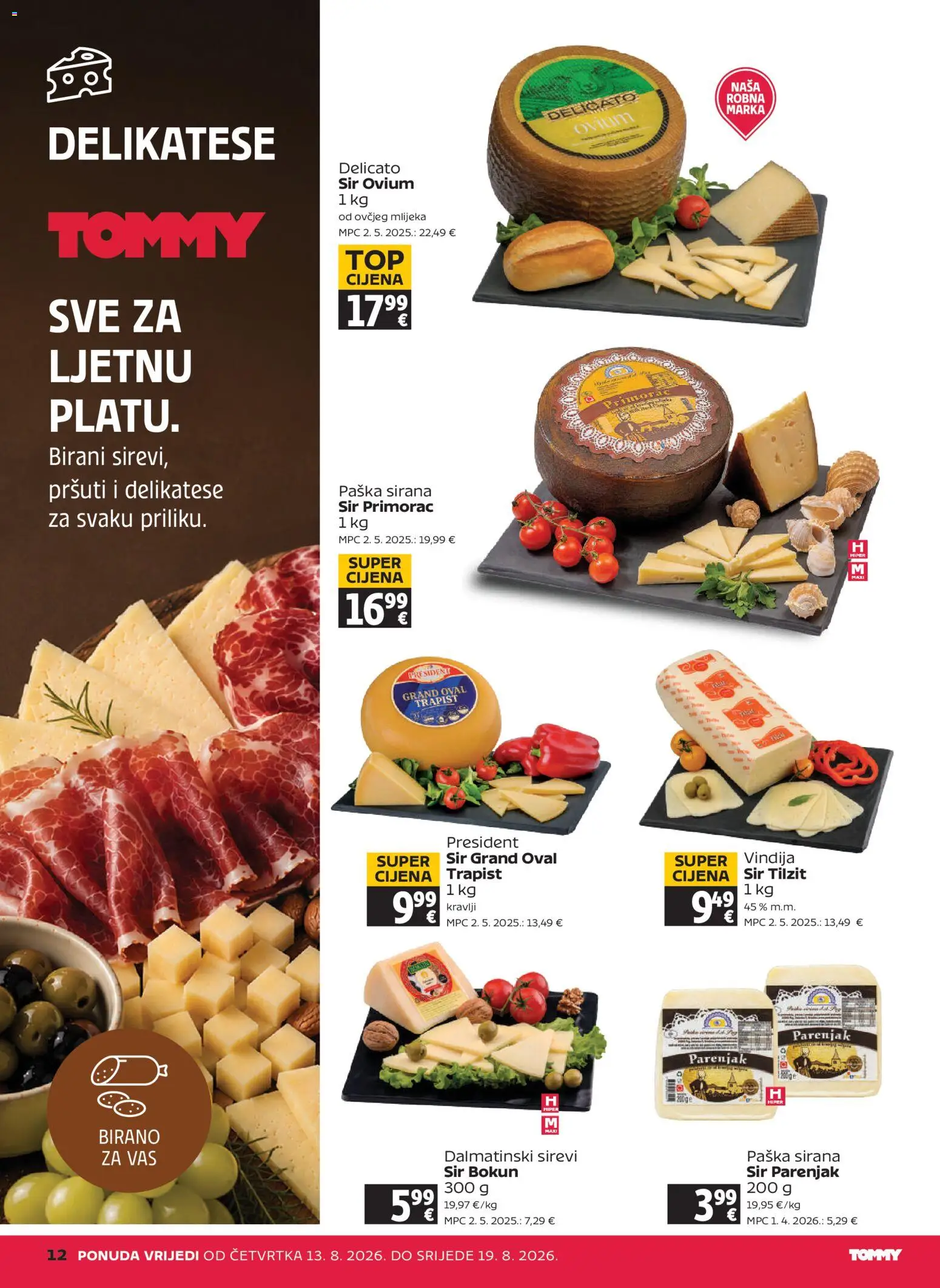 Tommy katalog | vrijedi od 13.08.2026 | Stranica: 12