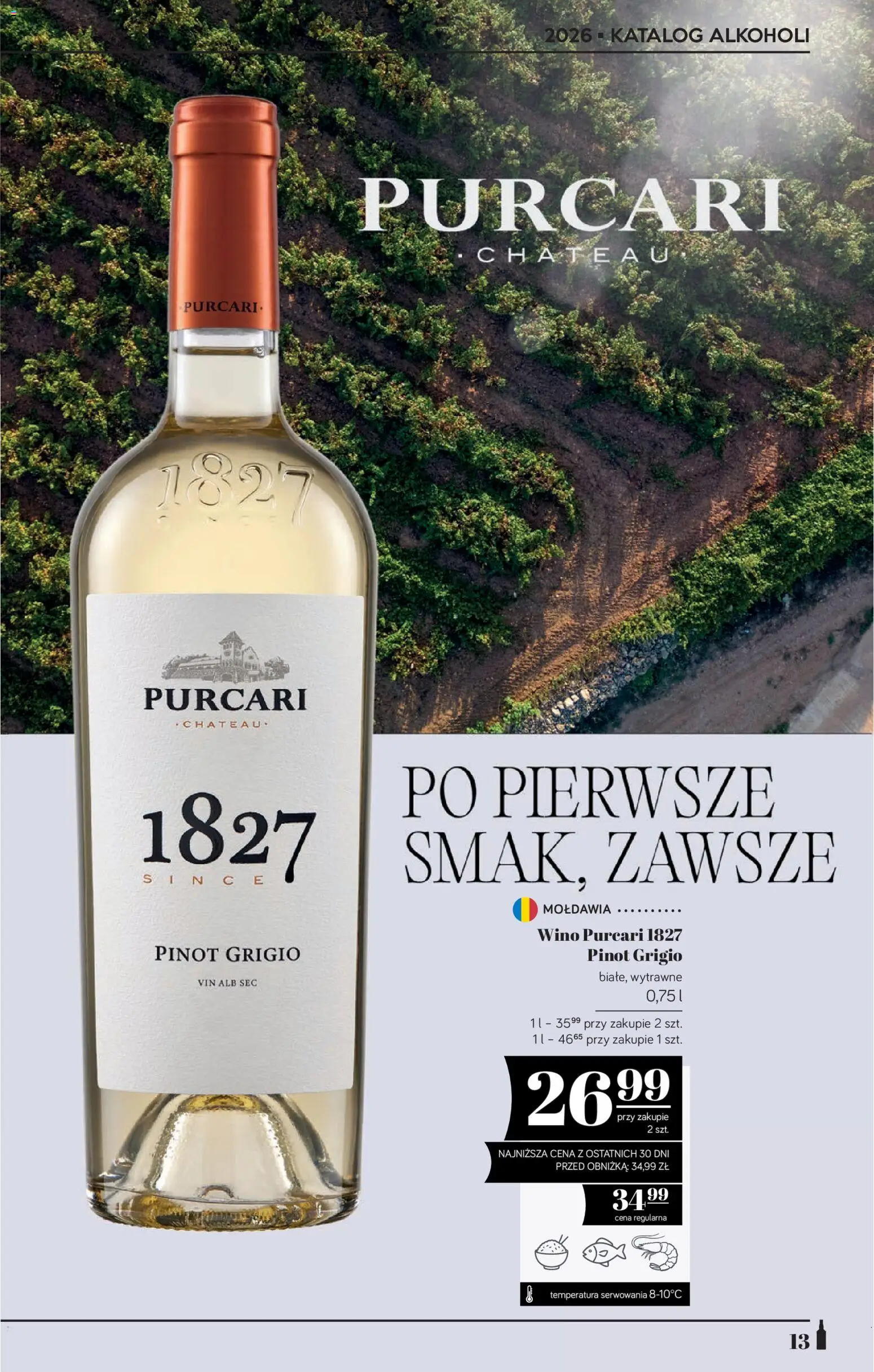POLOmarket katalog - Alkoholi od 22.10.2026 | Strona: 13 | Produkty: Wino, Pinot Grigio