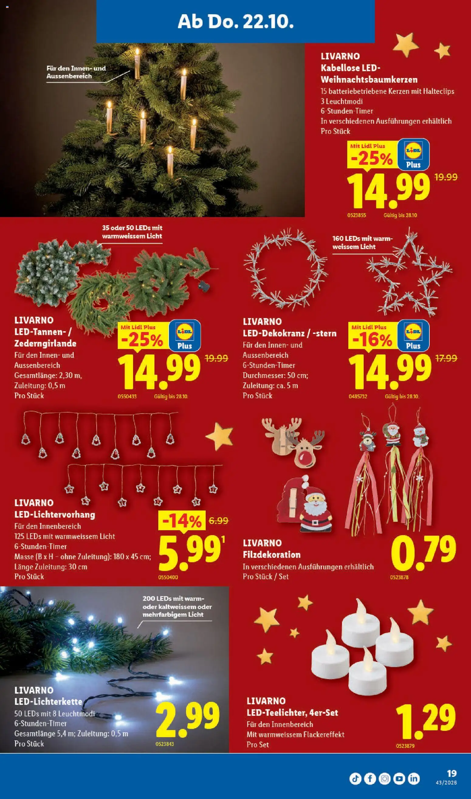 Lidl aktionen – gültig ab 22.10.2026 | Seite: 21
