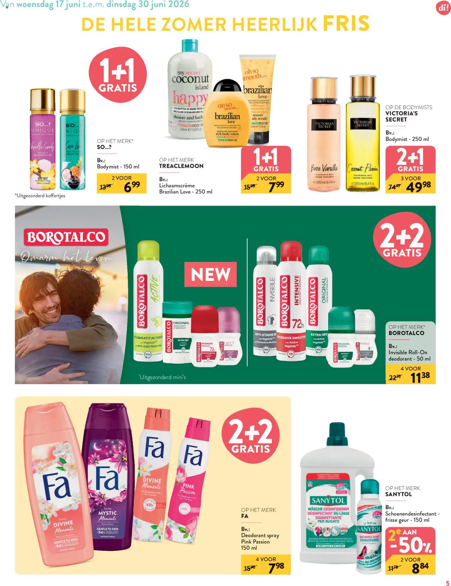 {H1} | Pagina: 5 | Producten: Geur, Lichaamscrème, Deodorant