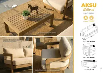 Pré-visualização Espaço Casa folheto Ar Livre 2026 válido de 07.03.2026 | Página: 123 | Produtos: Sofá, Mesa