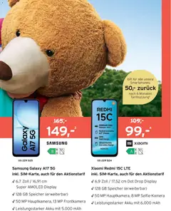 Angebote Tchibo ab 07.05.2026 gültig | Seite: 191 | Produkte: Xiaomi, Samsung, Smartphones