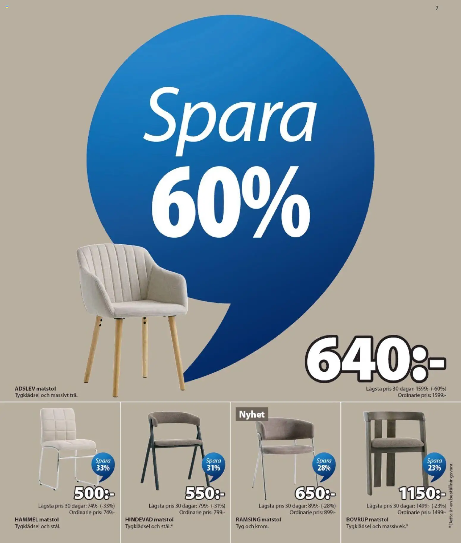 JYSK reklamblad aktuell från 24/08/2026 | Sida: 7