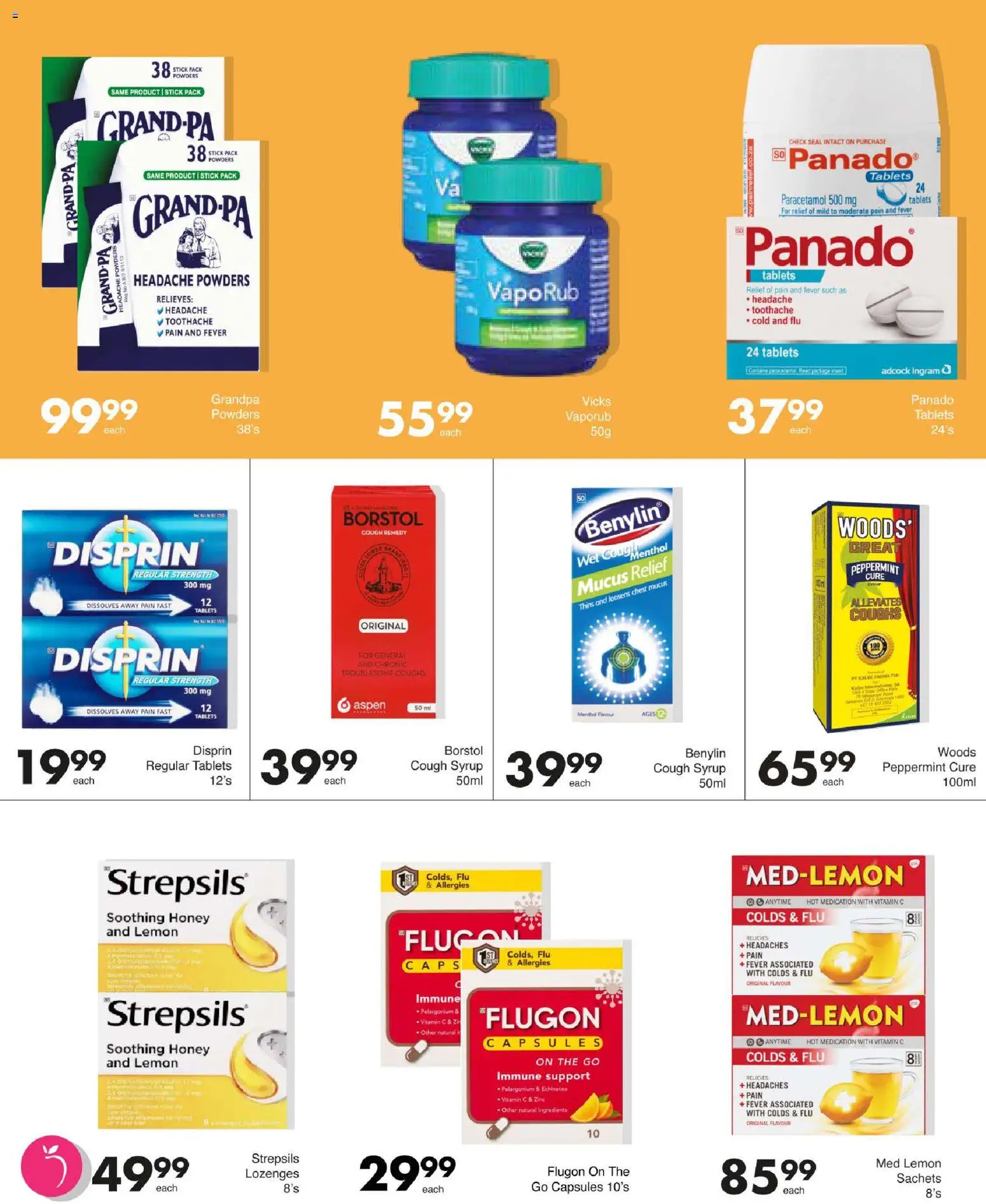 New Save catalogue – valid from 15/10/2026 | Page: 59 | Products: Ingredients, Cough syrup, Lozenges, Syrup