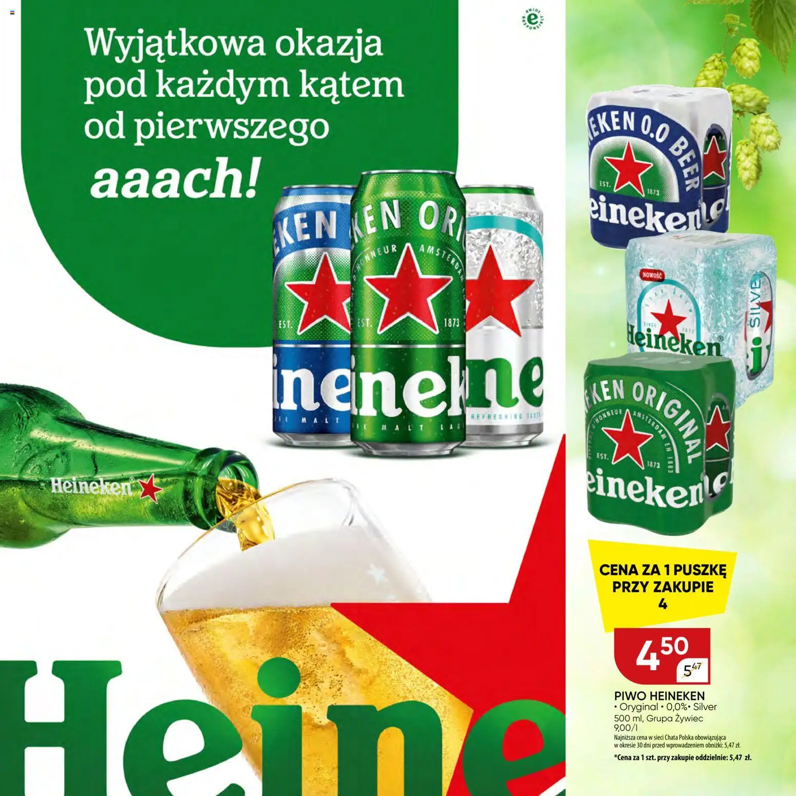 Chata Polska gazetka - Mocna Oferta od 07.07.2026 | Strona: 20 | Produkty: Piwo, Heineken