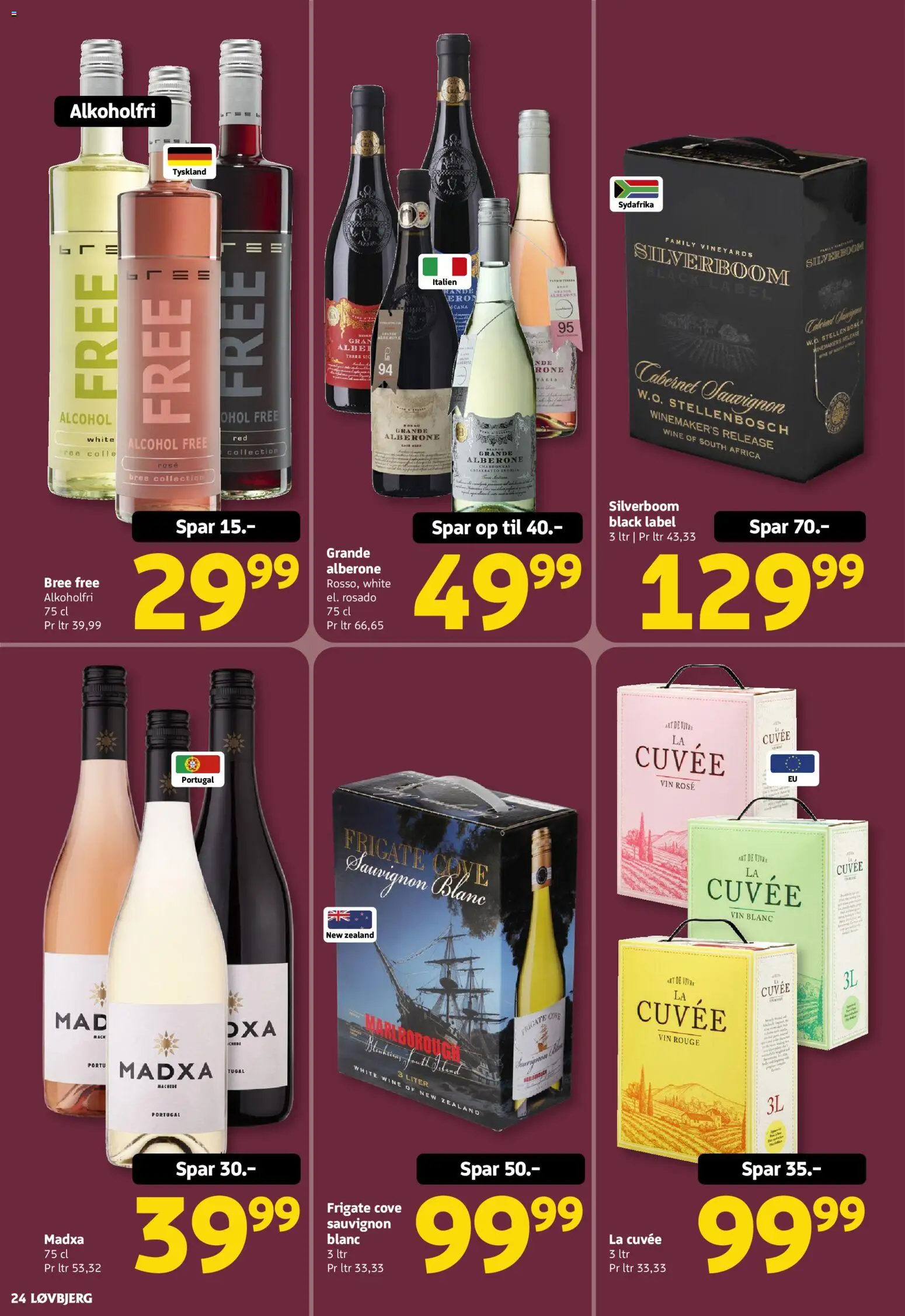 Løvbjerg tilbudsavis – gyldig fra 22.05.2026 | Side: 24 | Produkter: Vin