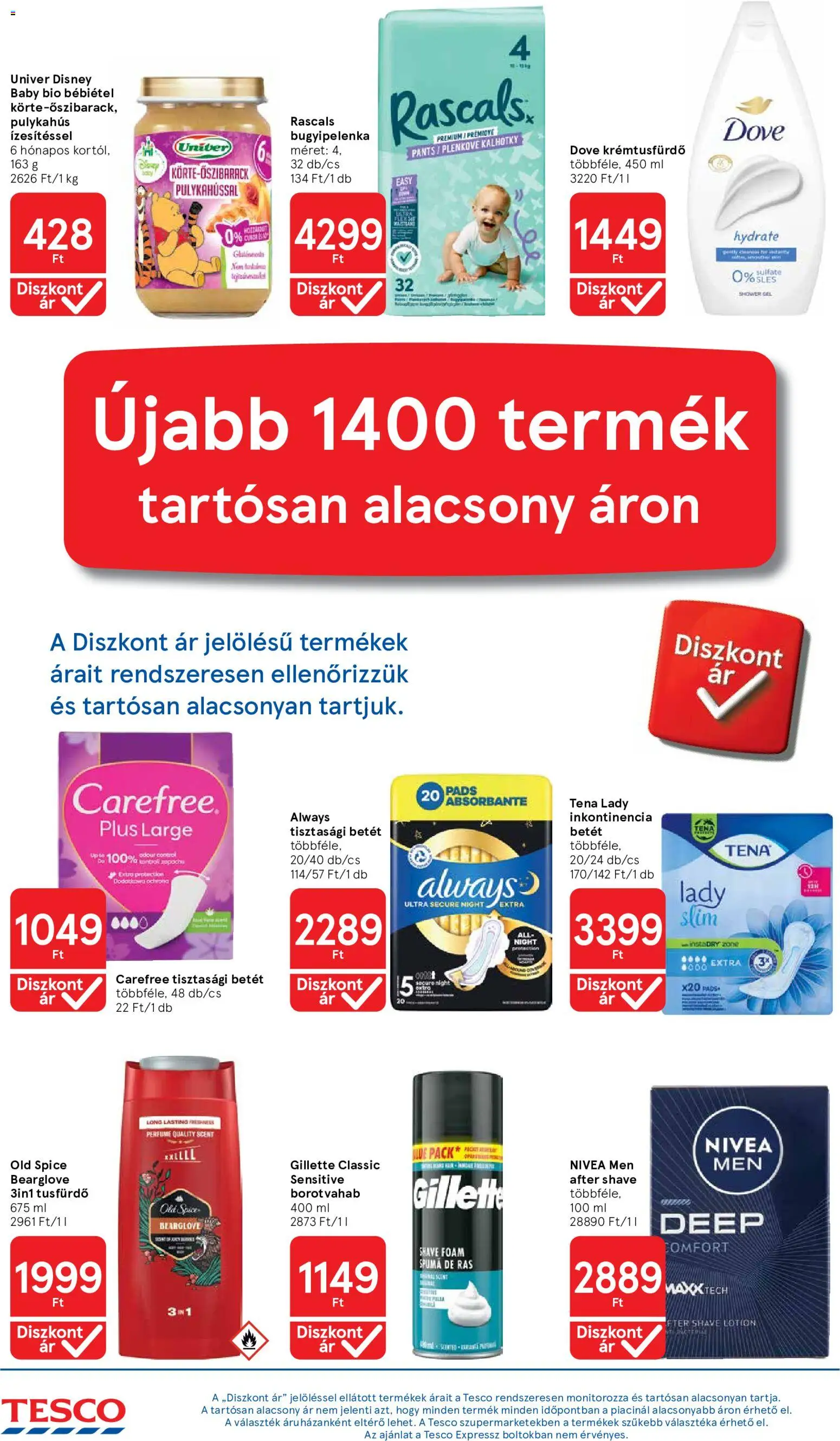 Tesco akciós ujság - amely érvényes a következő dátumtól: 2026.10.21. | Oldal: 26