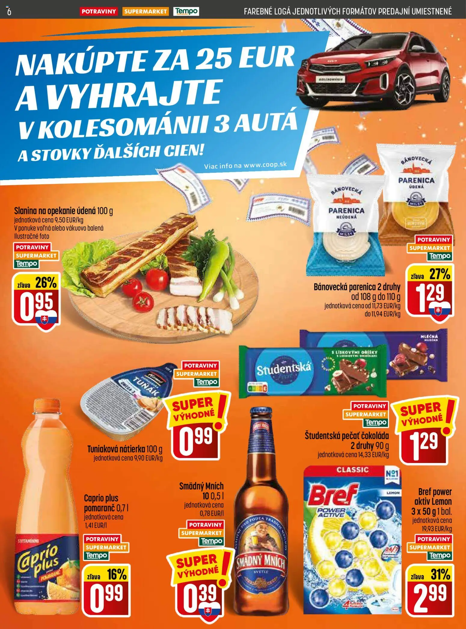 Nové COOP Jednota akcie – leták je platný od 04.06.2026 | Strana: 6