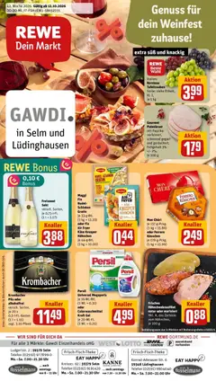 Rewe Prospekt Lüdinghausen ab 12.10.2026 gültig