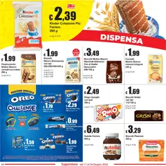 Anteprima del volantino Sì con Te volantino Superstore valido a partire dal 11.06.2026 | Pagina: 14 | Prodotti: Cioccolato, Cornetto, Biscotti, Speaker