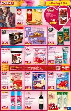 Norma Flugblatt ab 04.05.2026 gültig | Seite: 7 | Produkte: Kekse, Soße, Creme, Bourbon