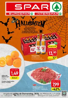 Spar Broschüre ab 29.10.2026 gültig