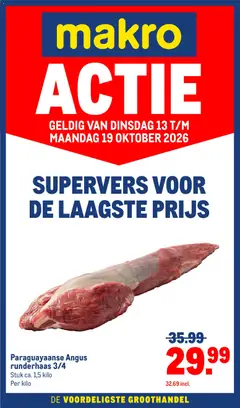 Makro folder - Aktie - Voorbeeld van een folder van Makro, geldig van 13-10-2026