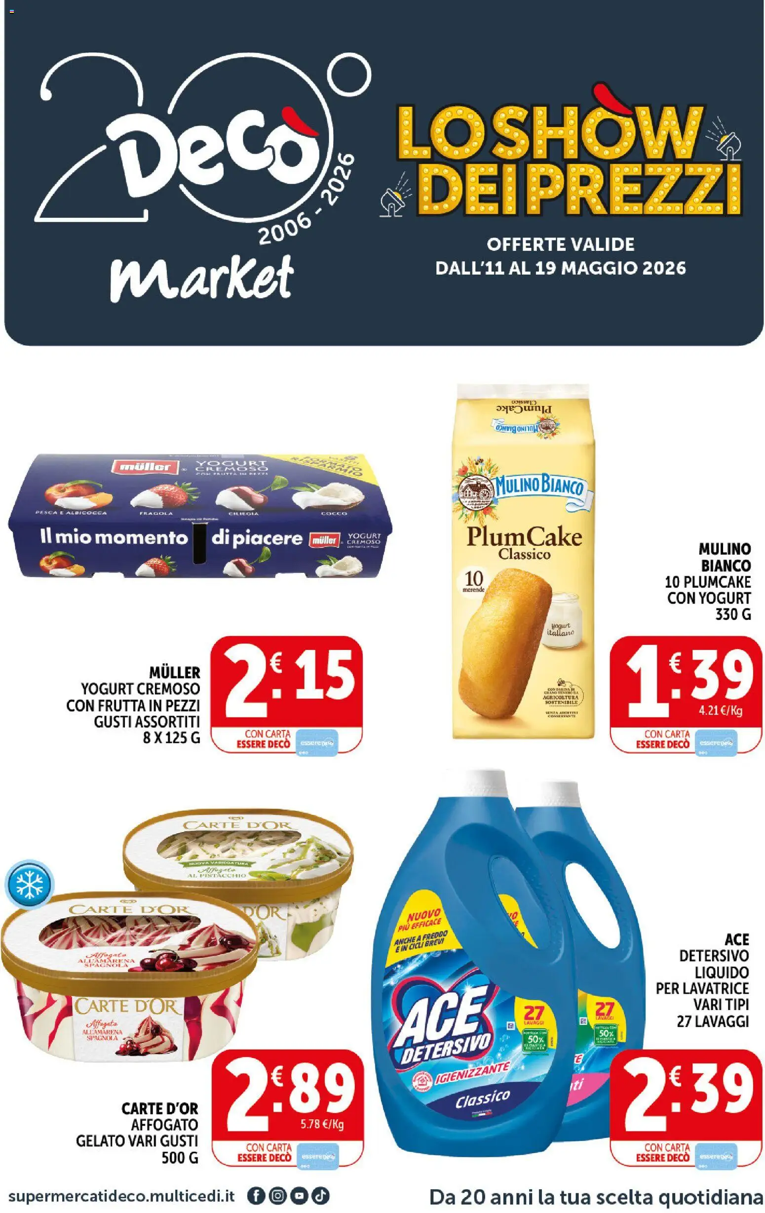 Volantino Decò del 11.05.2026 | Pagina: 1
