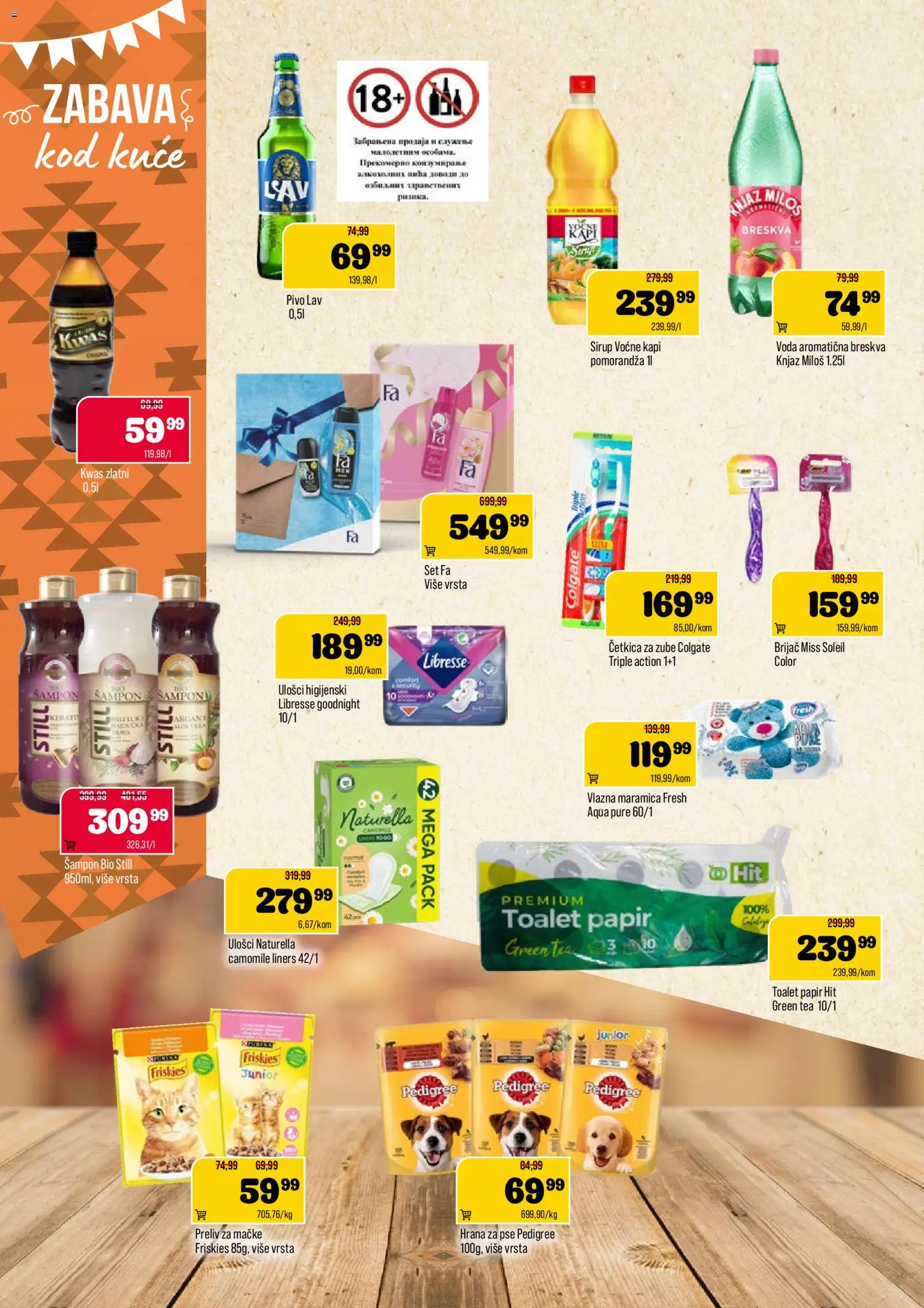 Podunavlje katalog - važi od 17.06.2026 | Strana: 10 | Proizvode: Šampon, Voda, Pivo, Breskva
