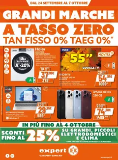 Anteprima del volantino Expert volantino valido a partire dal 24/09/2026