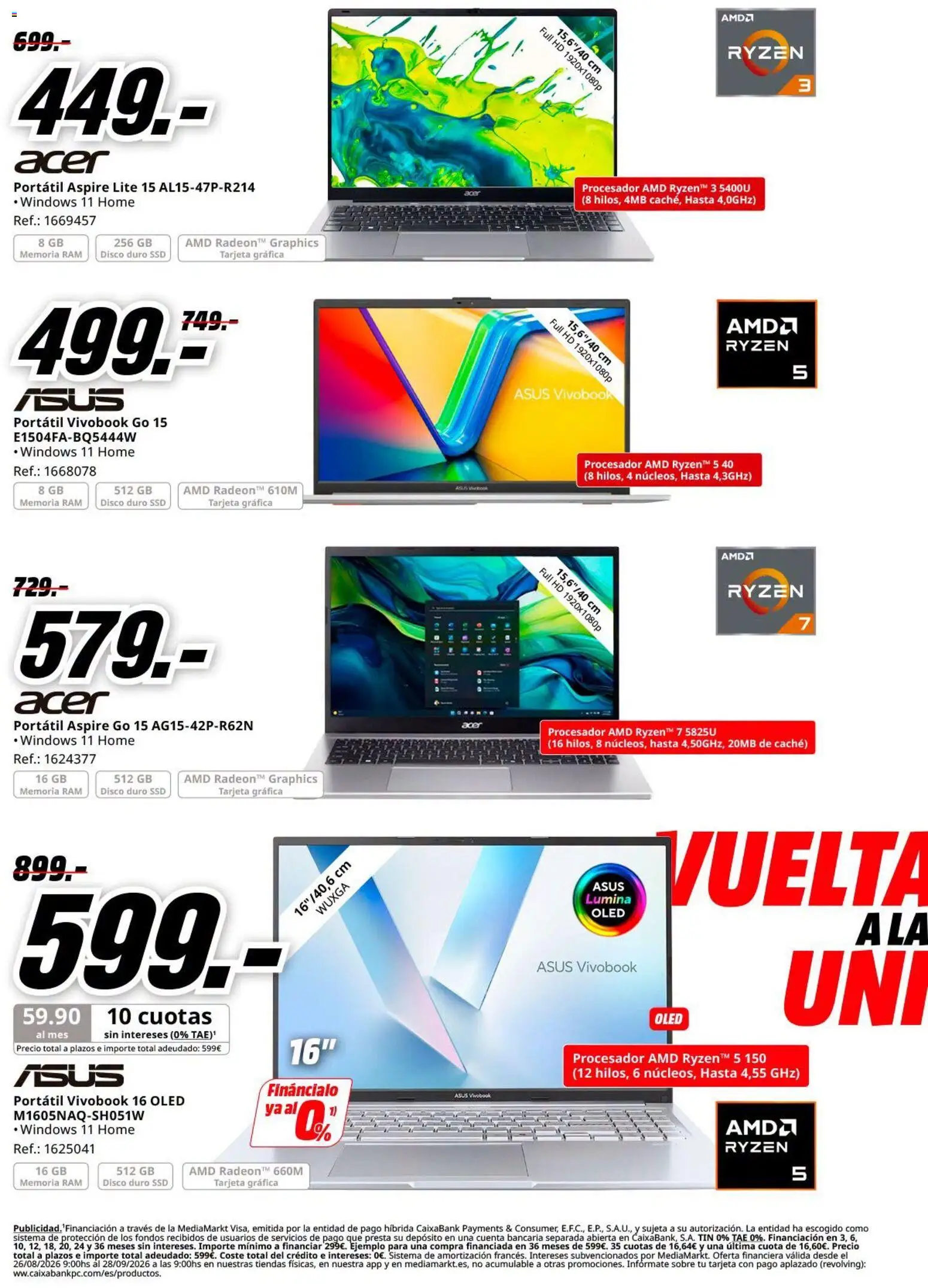 Media Markt folleto │ válido desde el 17/09/2026 | Página: 21 | Productos: Portátil, Disco