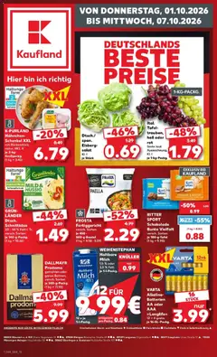 Kaufland Prospekt Langenau ab 01.10.2026 gültig