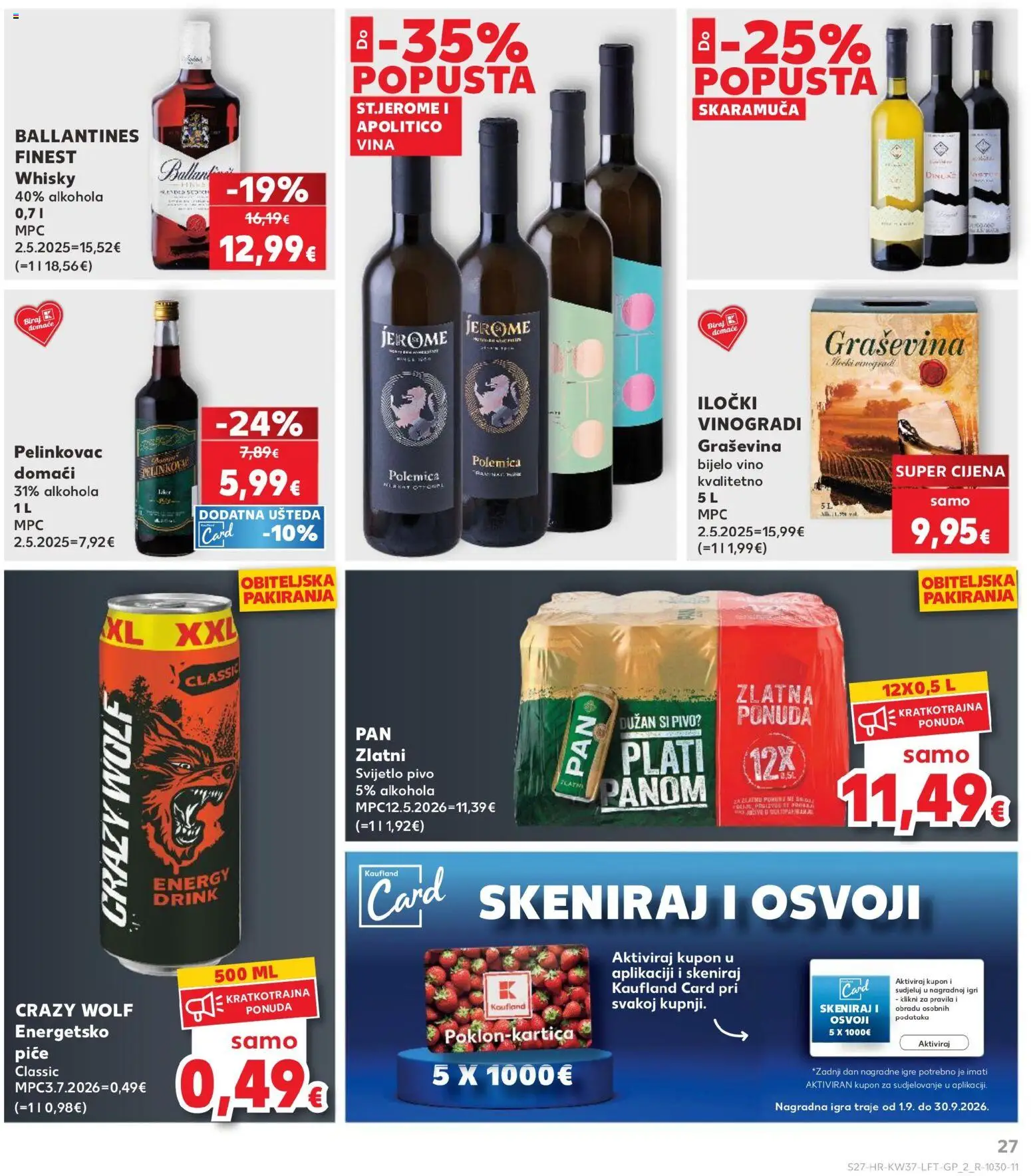 Kaufland katalog | vrijedi od 09.09.2026 | Stranica: 27