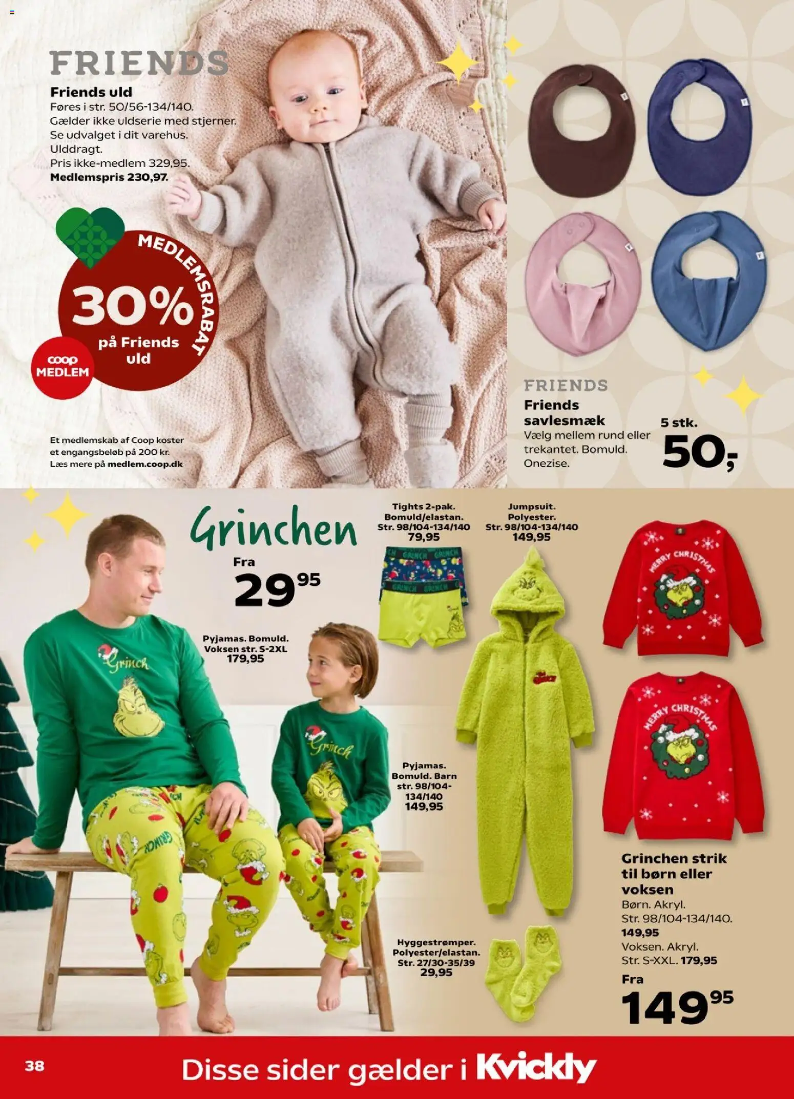 Kvickly tilbudsavis – gyldig fra 30/10/2026 | Side: 44 | Produkter: Tights