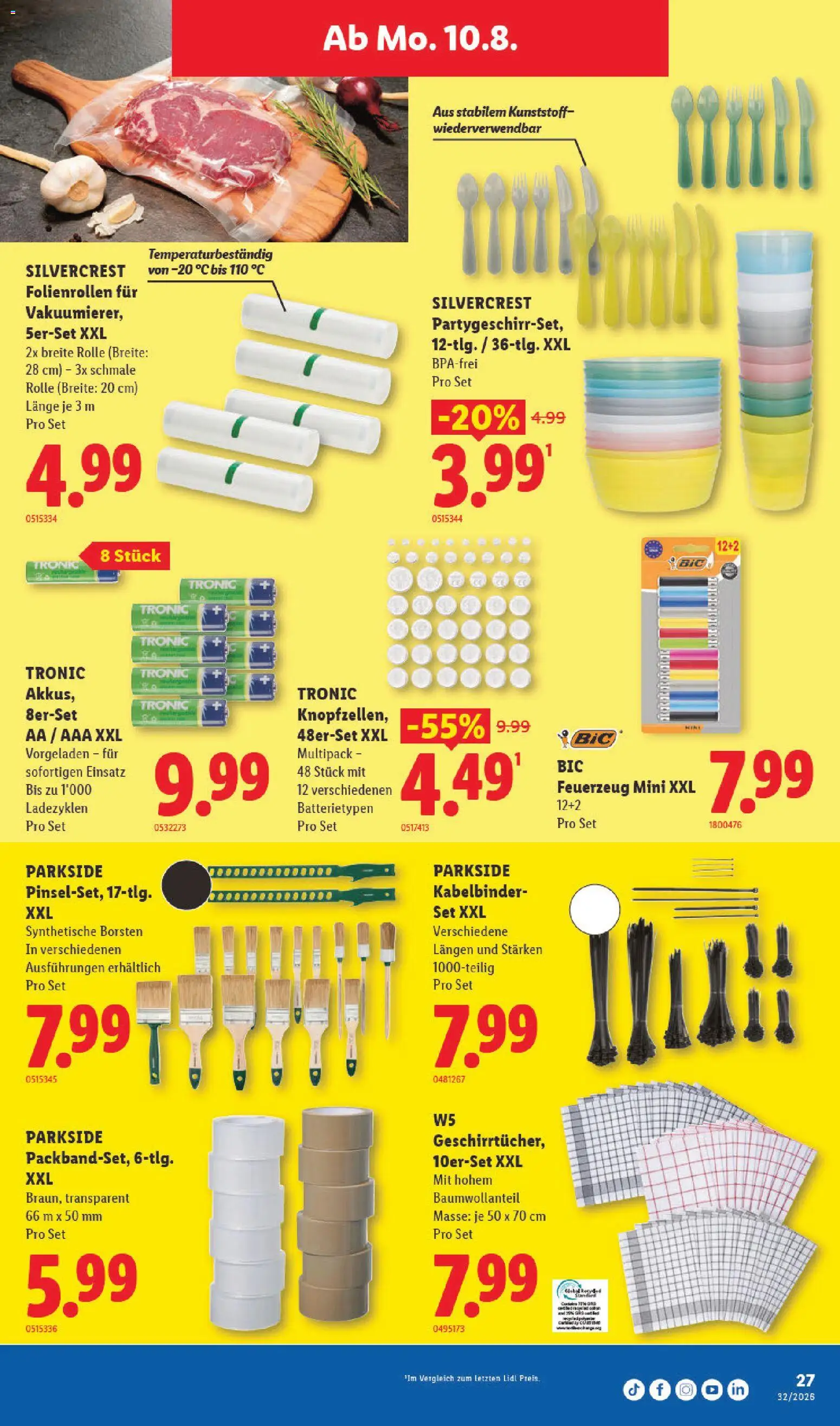 Lidl aktionen – gültig ab 06.08.2026 | Seite: 27
