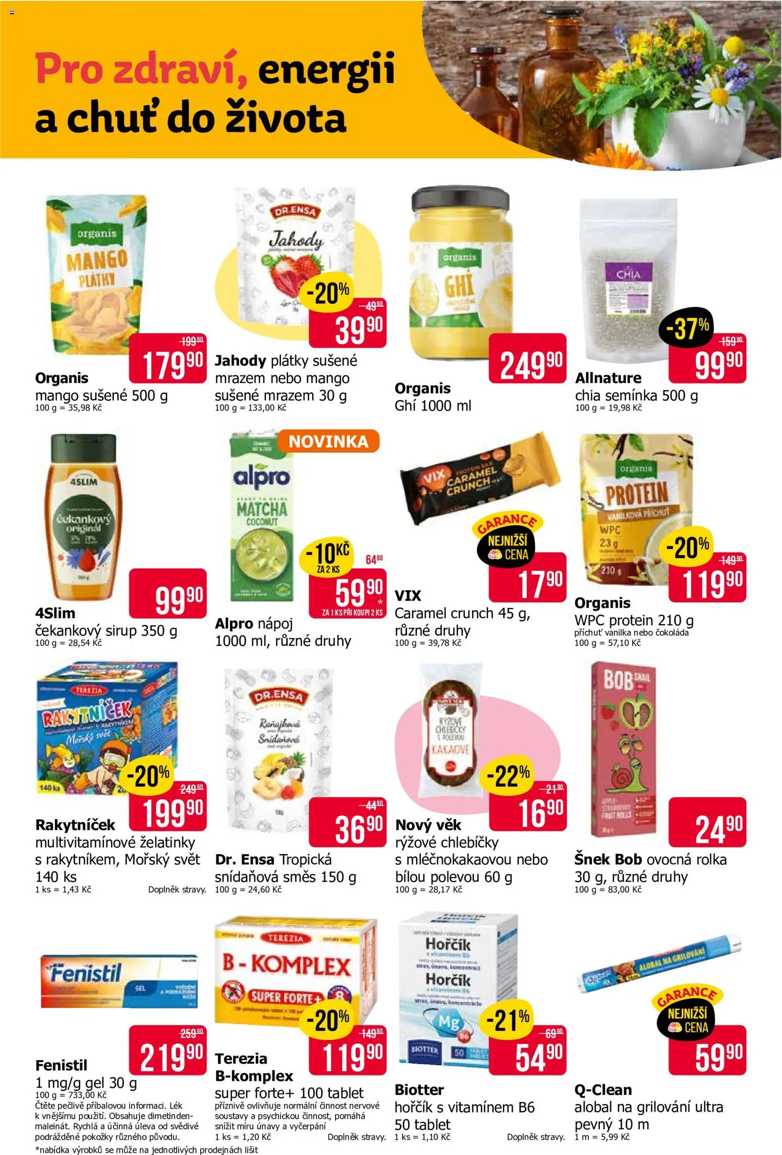 TETA Drogerie leták od 02.07.2026 | Strana: 11 | Produkty: Jahody, Sirup, Čekankový sirup, Protein