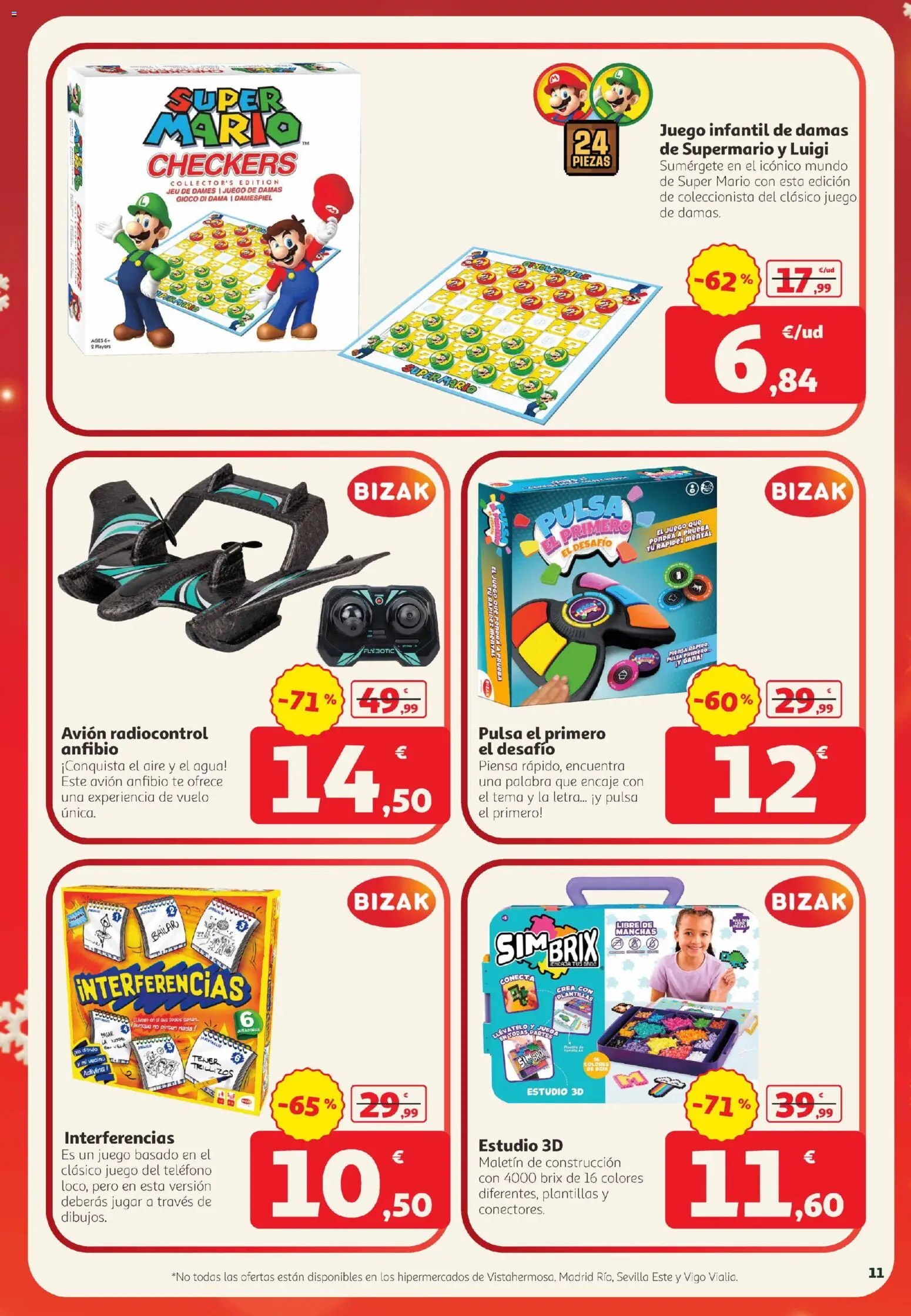 Alcampo folleto Telde │ válido desde el 22/10/2026 | Página: 11 | Productos: Té, Teléfono, Juega, Agua
