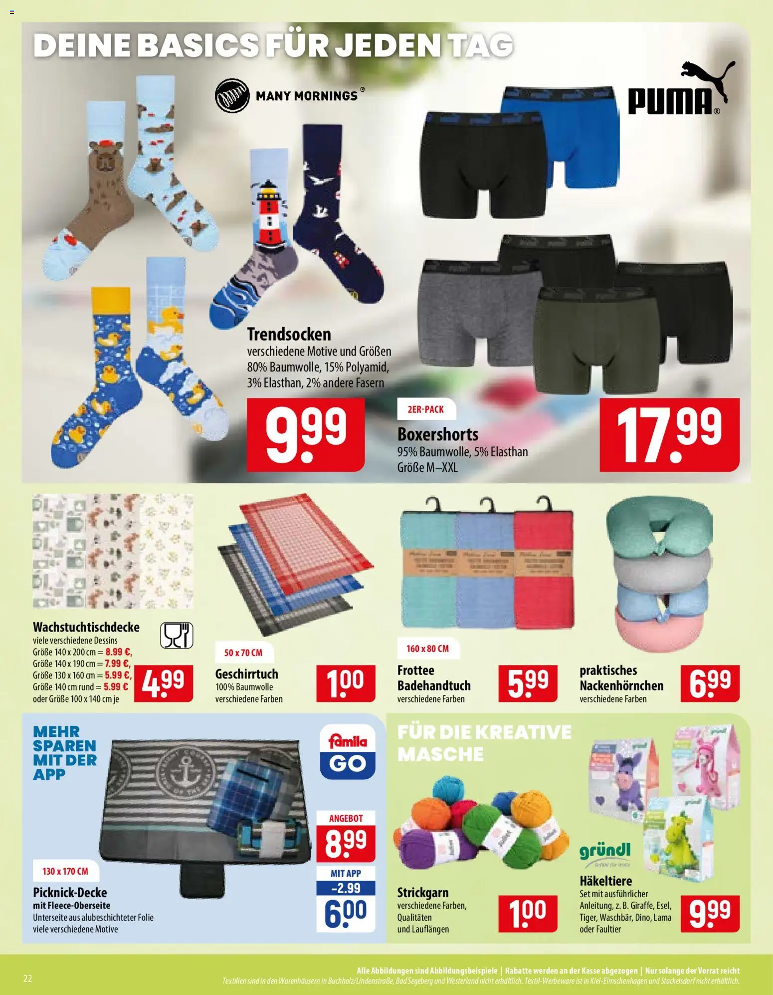 Famila Prospekt – gültig ab 22.06.2026 | Seite: 22 | Produkte: Bad