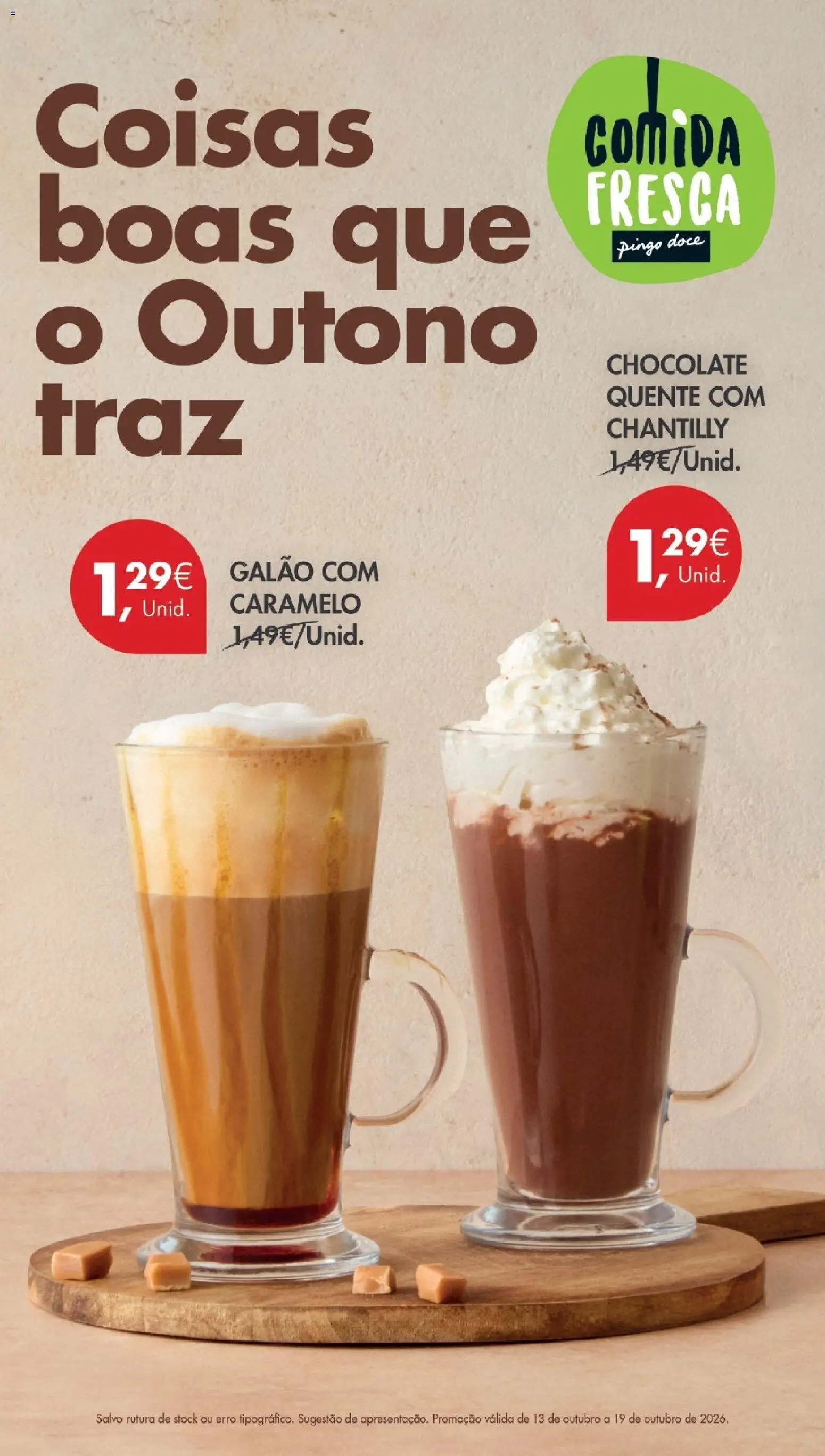 Pingo Doce Folheto Poupe Este Fim de Semana │ válido de 13/10/2026 | Página: 3 | Produtos: Chantilly, Chocolate