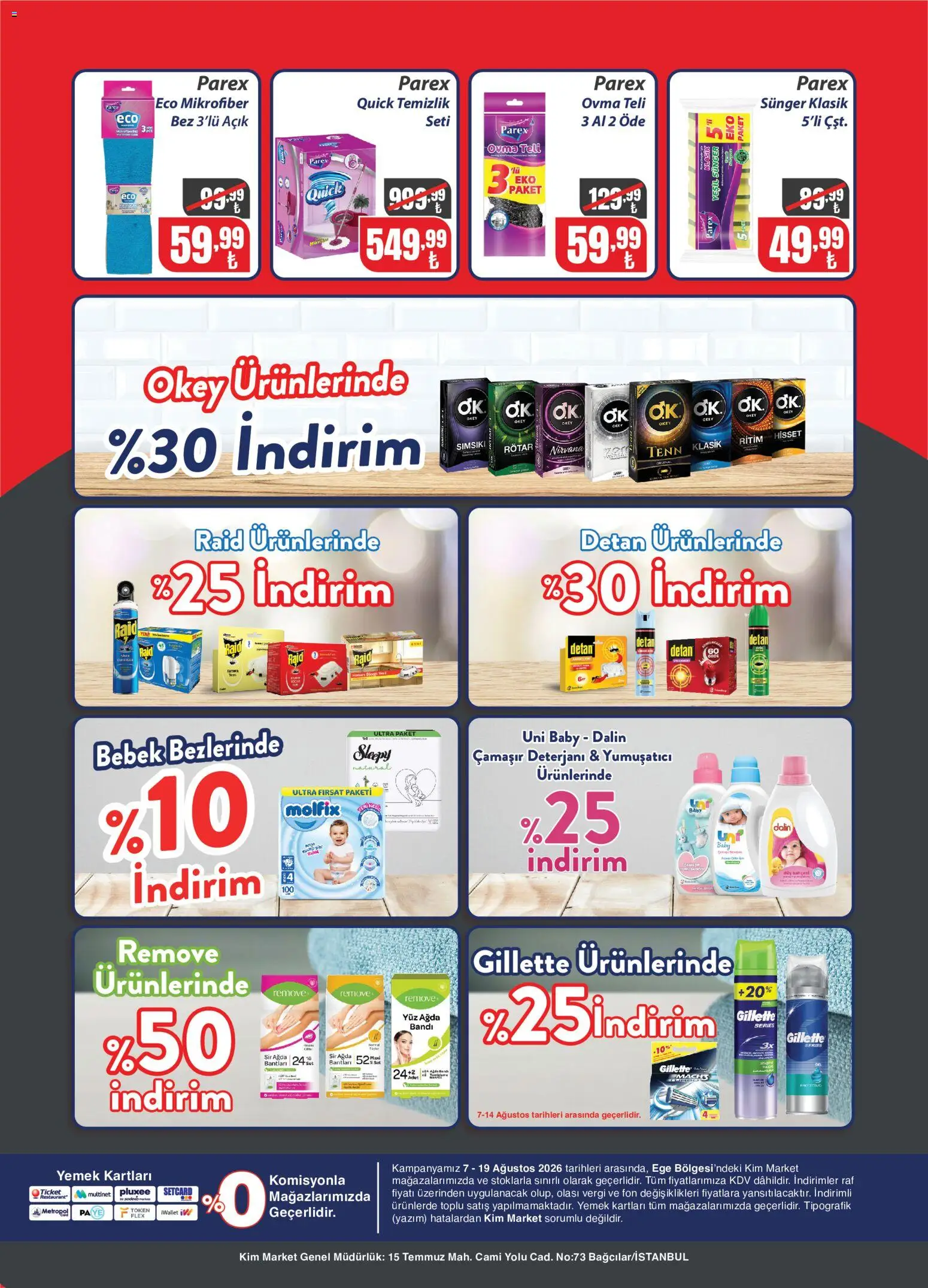 Kim Market Katalog - 07 Ağustos 2026 tarihinden itibaren geçerlidir | Sayfa: 8 | Ürünler: Raf, Çamaşır deterjanı, Yumuşatıcı