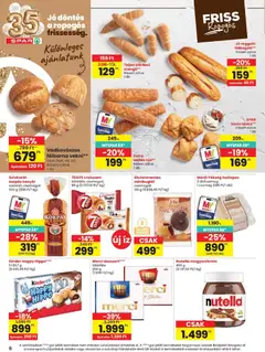 Spar akciós újság - amely érvényes a következő dátumtól: 18.06.2026 | Oldal: 6