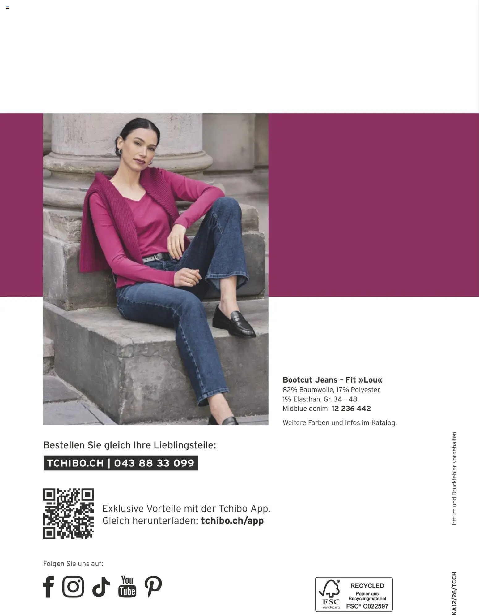 Tchibo aktionen Warme Styles – gültig ab 01.11.2026 | Seite: 172