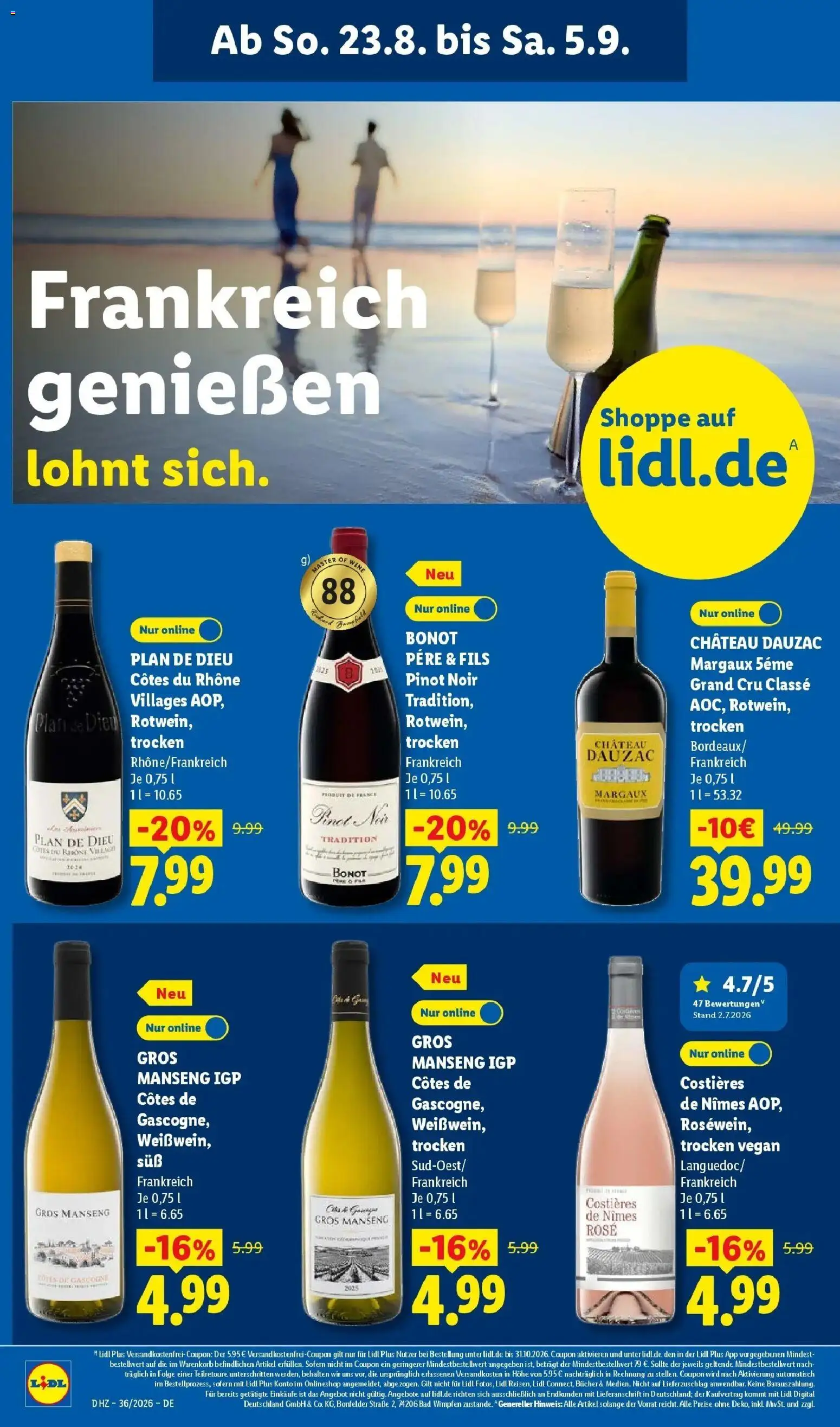 Lidl Prospekt Wahlstedt (ab 31.08.2026) zum Blättern » Angebote | Seite: 62 | Produkte: Bad