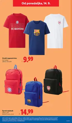 Lidl katalog akcije – veljaven od 10.09.2026 | Stran: 52 | Izdelki: Nahrbtnik
