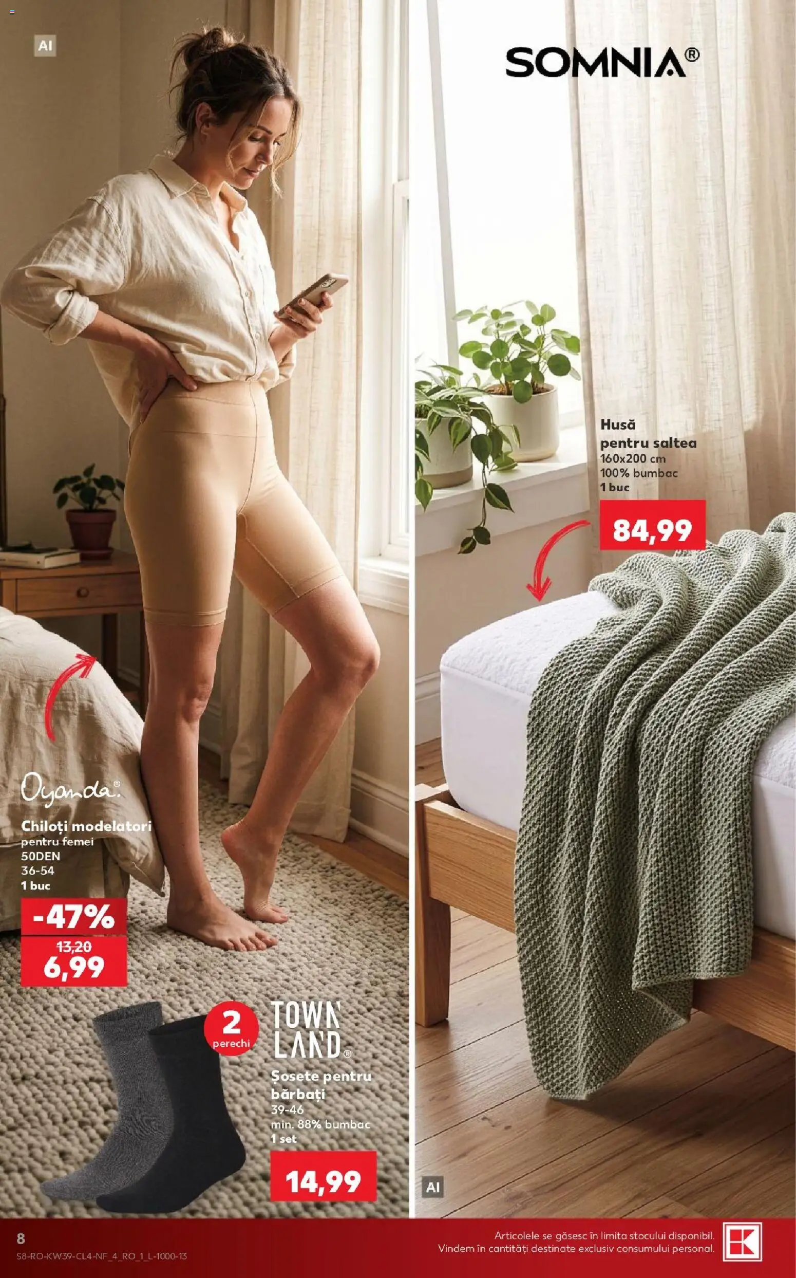 Kaufland RO akciós ujság - amely érvényes a következő dátumtól: 2026.09.23. | Oldal: 8