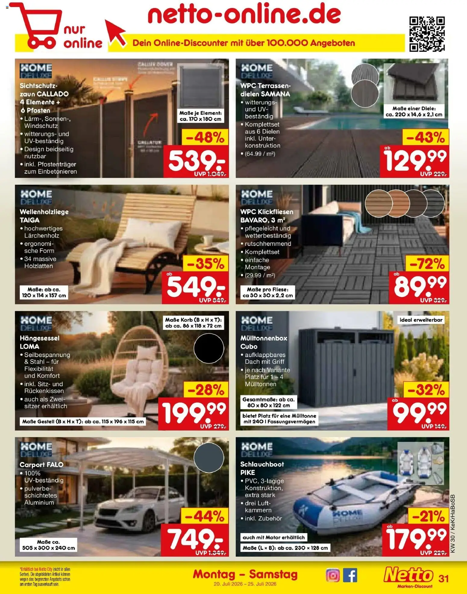 Netto Marken-Discount Prospekt Kruft – gültig ab 20.07.2026 | Seite: 49 | Produkte: Korb