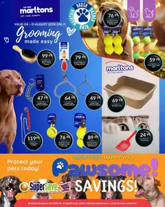 Super Save specials catalogue – valid from 04/08/2026 | Page: 19 | Products: Tray, Bath, Brush, Cat litter
