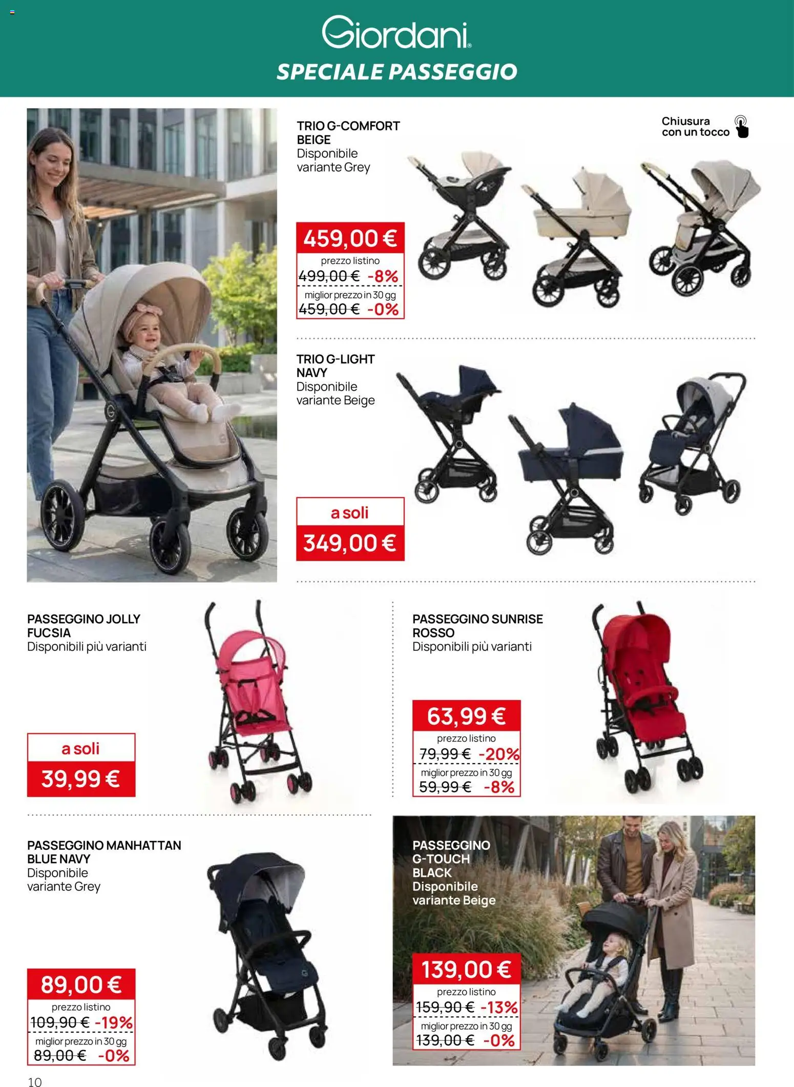 Volantino Prenatal del 17.06.2026 | Pagina: 10 | Prodotti: Passeggino