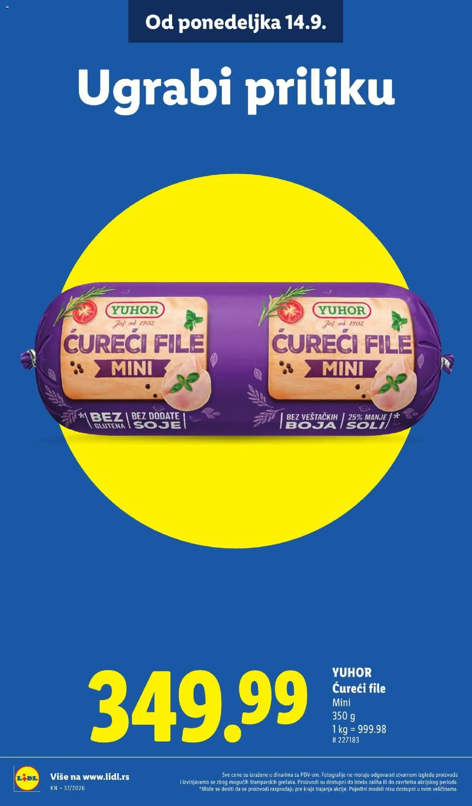 Lidl katalog - važi od 10.09.2026 | Strana: 18