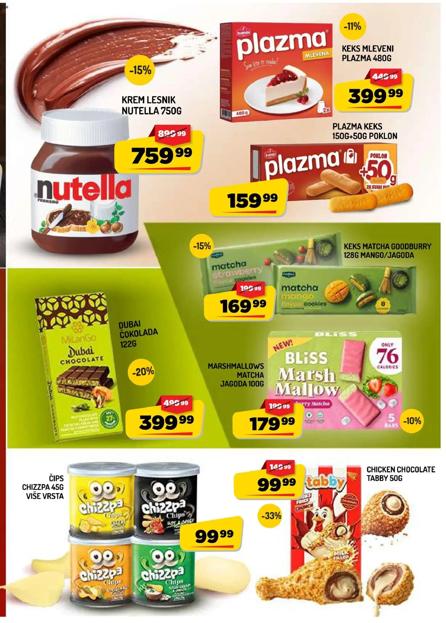 Aman katalog - važi od 21.08.2026 | Strana: 11 | Proizvode: Mango, Sto, Matcha, Čokolada