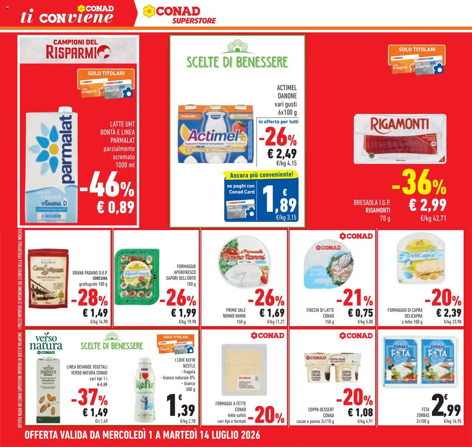 Volantino Conad del 01/07/2026 | Pagina: 22