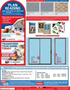 Cashbuild specials catalogue – valid from 20.04.2026 | Page: 4 | Products: Dates, Frame, Door frame, Cement