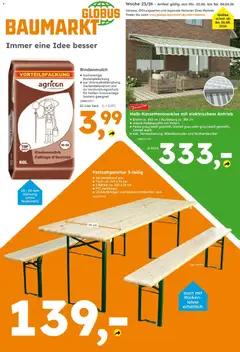 Globus Baumarkt Prospekt Forchheim ab 31.05.2026 gültig