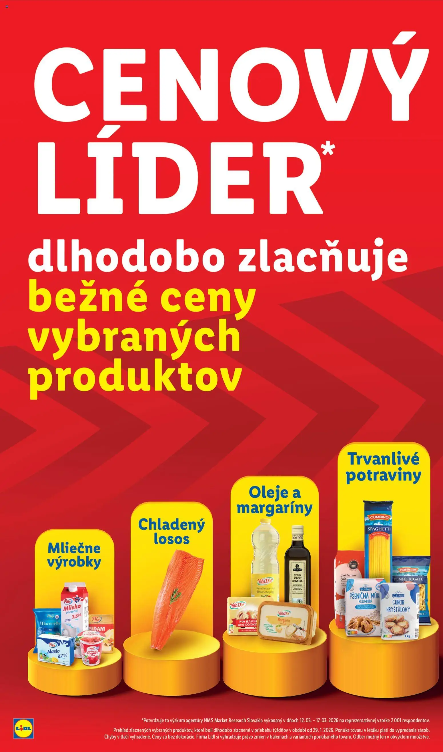 Nové Lidl akcie – leták je platný od 02.02.2026 | Strana: 2 | Produkty: Mlieko